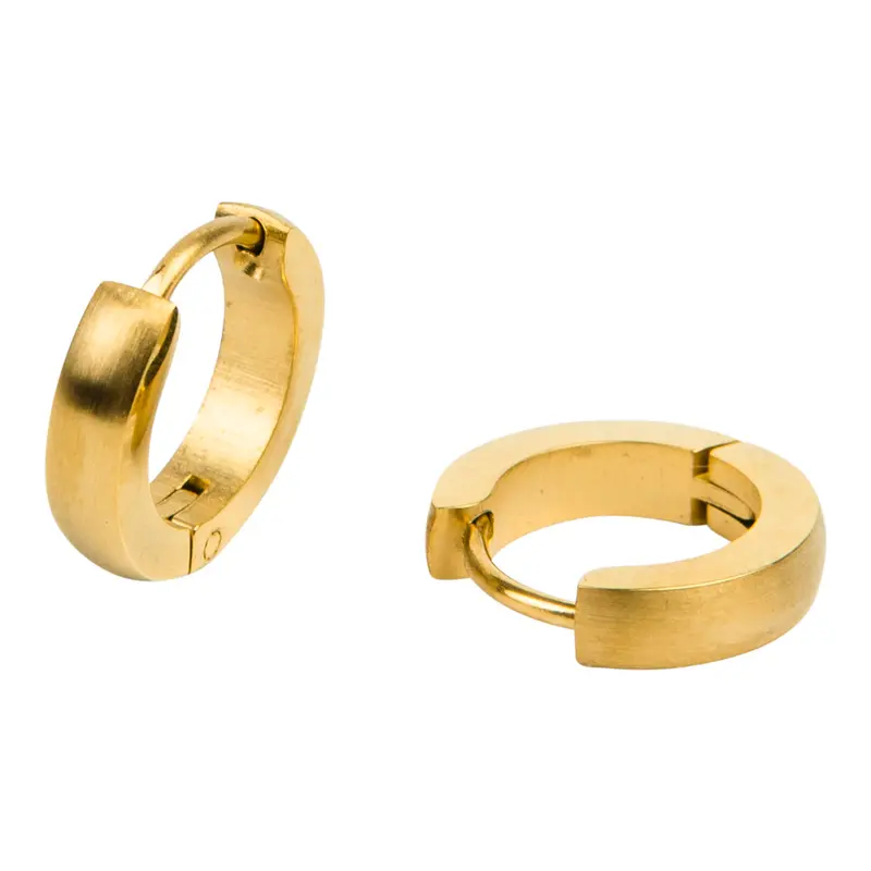 Kalli Oorringen Edelstaal Mat 1846 (12mm)