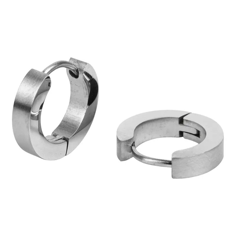 Kalli Oorringen Edelstaal Mat 1852 (16mm)