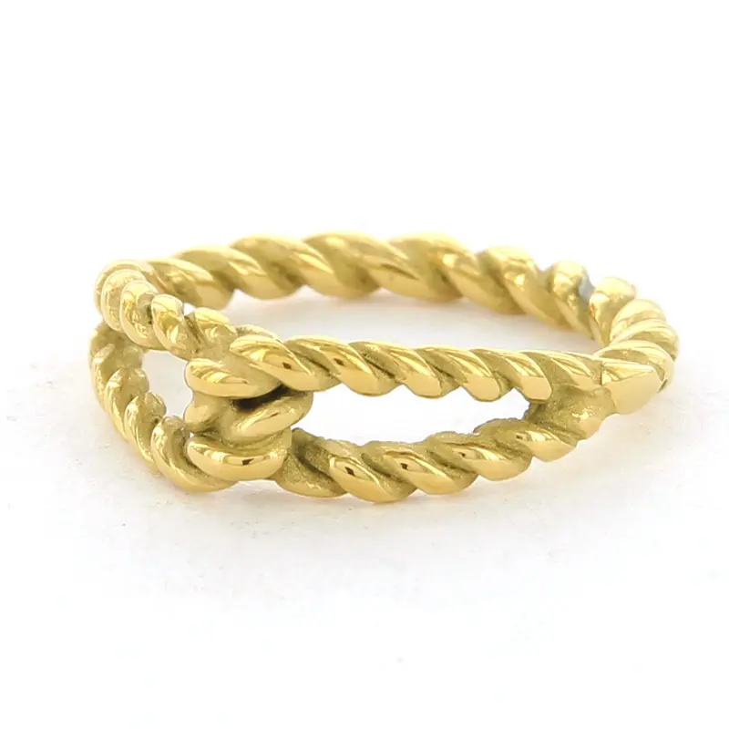 Kalli Ring (Sieraad) Knoop Gevlochten (16-19MM)
