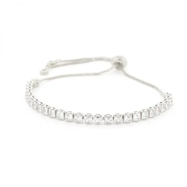 Kalli Vierkante Stenen armband 2630 (18cm)