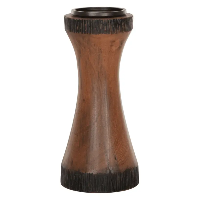 Kandelaar Diabolo Gerecycled Hout Large MUST Living
