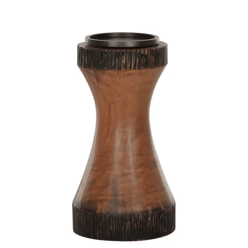 Kandelaar Diabolo Gerecycled Hout Small MUST Living