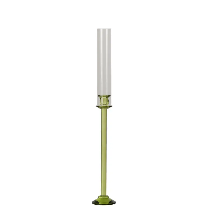 Kandelaar Kristal Groen J-Line