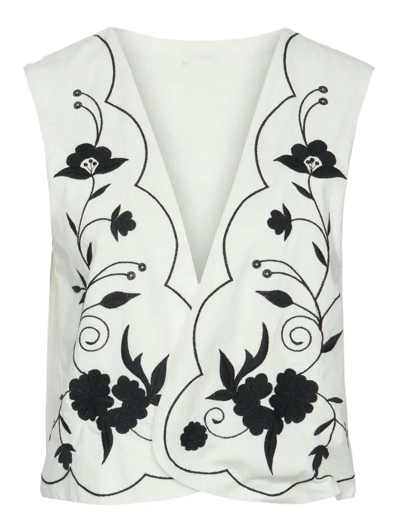 Kanhatten gilet cloud black