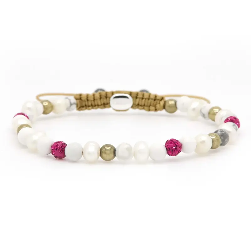 Karma Armband (Sieraad) XXS Fuchsia crystal Fuchsia 84501