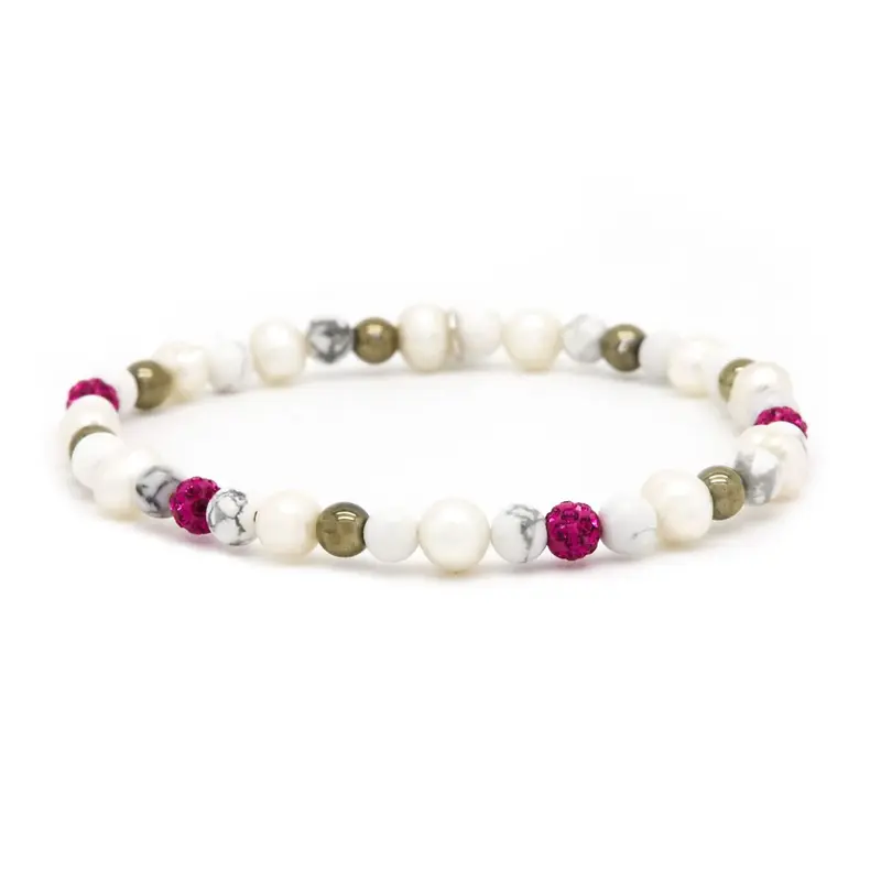 Karma Armband (Sieraad) XXS Fuchsia crystal Fuchsia 84501EL