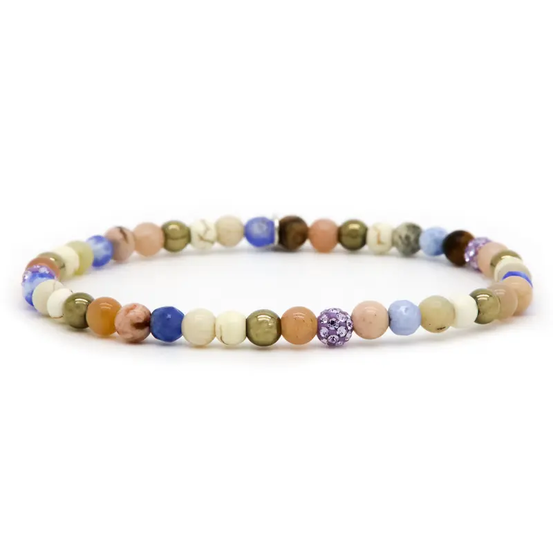 Karma Armband (Sieraad) XXS Lilac crystal Paars 84556EL