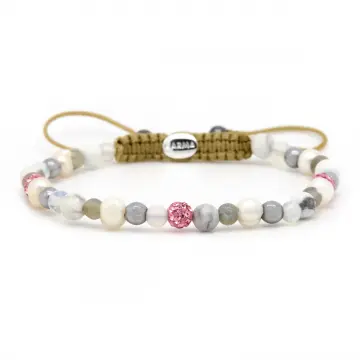 Karma Armband (Sieraad) XXS Pink crystal Roze XXS Pink crystal
