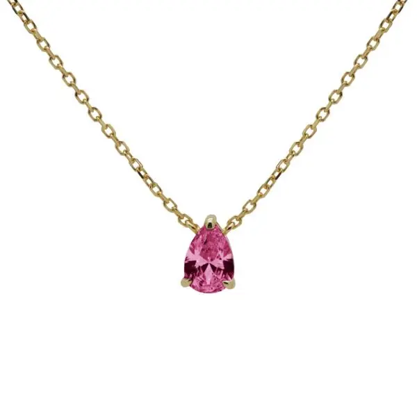 Karma Collier Druppel Fuchsia