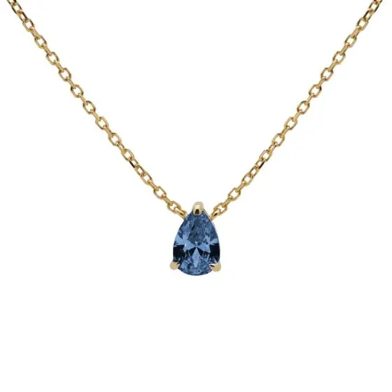 Karma Collier Druppel Jeans Blauw