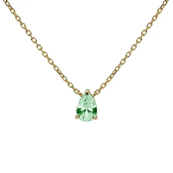 Karma Collier Druppel Licht Groen