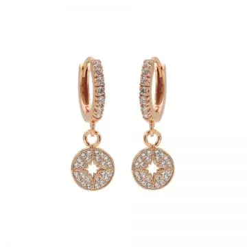 Karma creool symbool zirkonia disc morning star rose