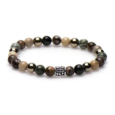 Karma dames armband Brooklyn XS Silver Bead (LENGTE 17.5-19CM)
