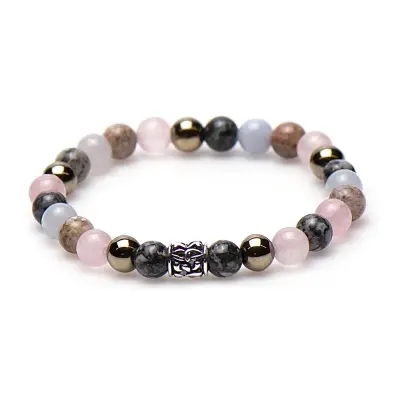 Karma dames armband Green Mile XS Silver Bead 87118 (LENGTE 17.5-19CM)