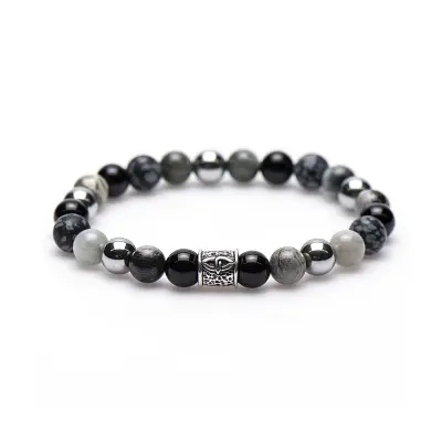 Karma dames armband Jupiter Silver Bead 86553 (LENGTE 17.5-19CM)