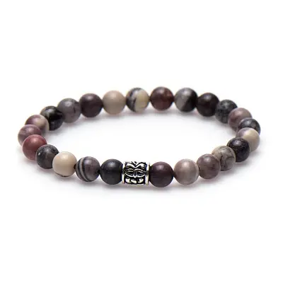 Karma dames armband Seduction XS Silver Bead 87108 (LENGTE 17.5-19CM)
