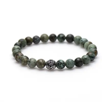 Karma heren armband 86538 Anarchy Silver Bead (LENGTE 18-20CM)