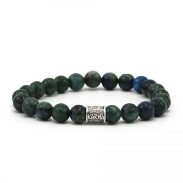 Karma heren armband 86939 Clear Nightsky Silver Logo Tube (LENGTE 18-20CM)