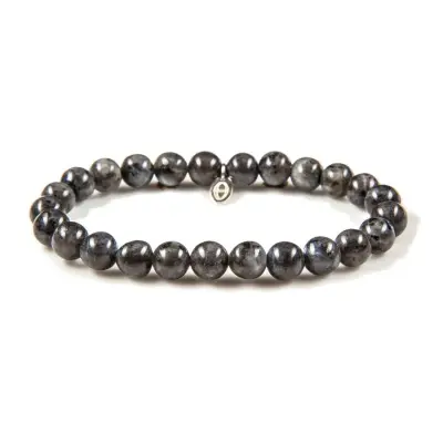 Karma heren armband zilver Buddha Goodfellas (LENGTE 18-20CM)