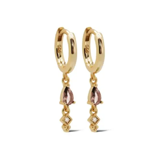 Karma Oorhangers Timeless Licht Grijs