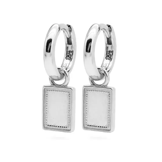 Karma Oorhangers Vintage Rechthoek