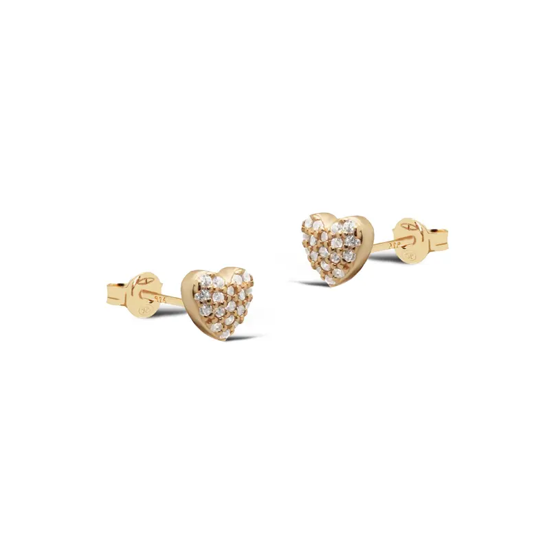 Karma Oorknoppen Ziconia Earstuds MAY Heart