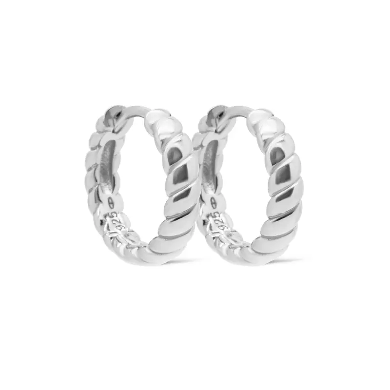 Karma Oorringen Hinged Hoops Lilia Swirl