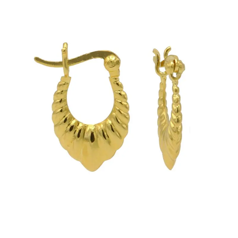 Karma Oorringen ribbled drop