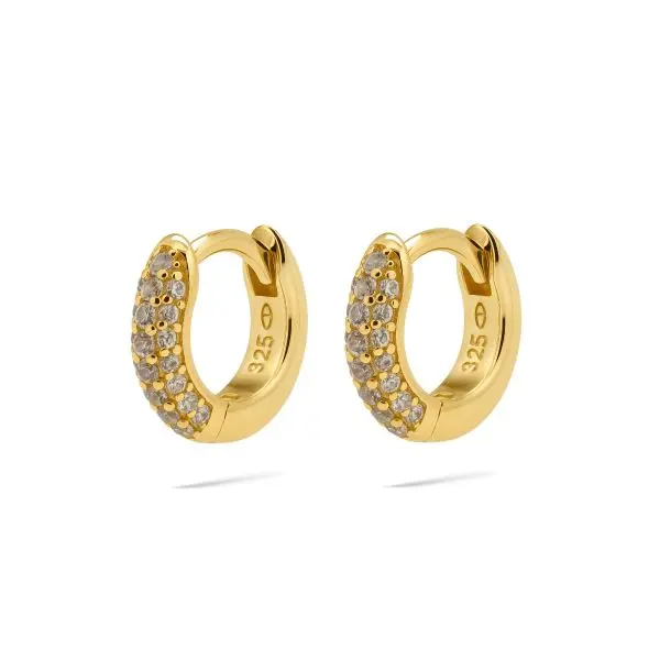 Karma Oorringen Strass Rond