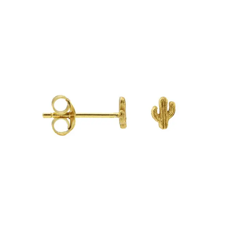Karma symbols oorbel cactus