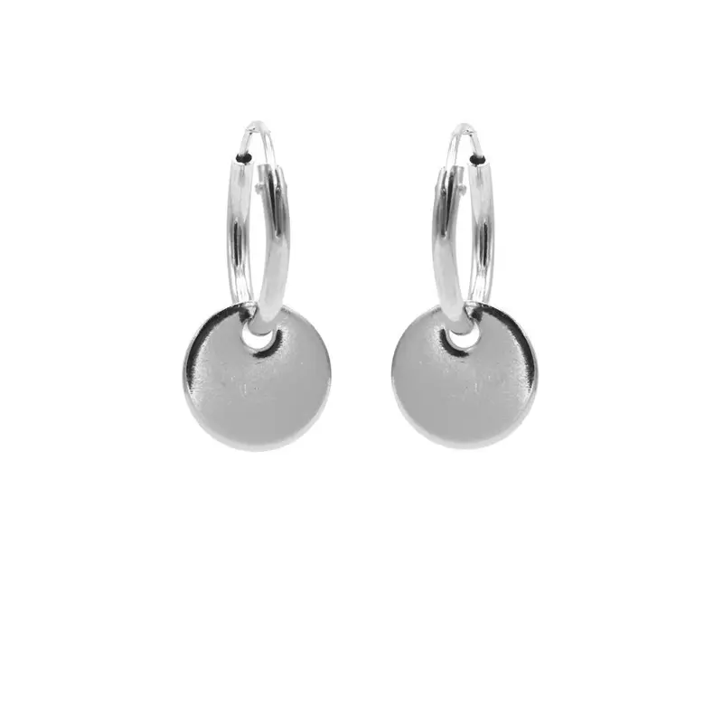 Karma Symbols oorbel Discus