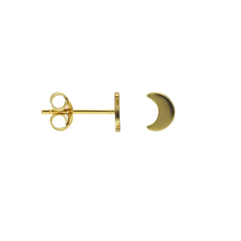 Karma Symbols Oorbel Half Moon