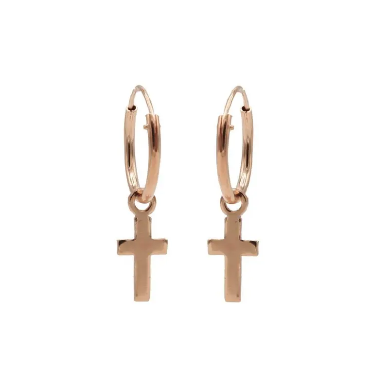 Karma Symbols oorbel Hoops Faith