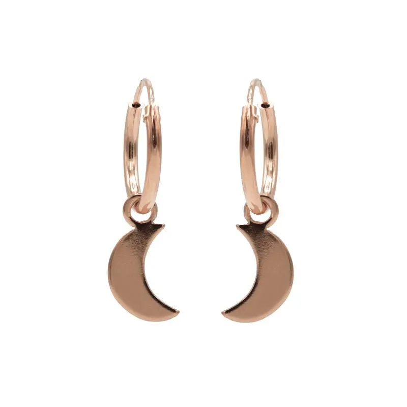 Karma symbols oorbel moon