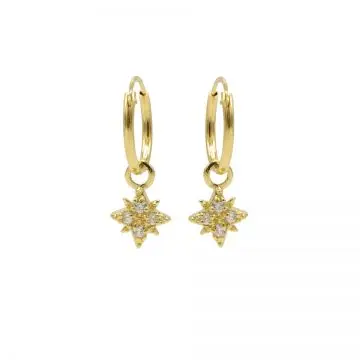 Karma Symbols oorbel Morningstar