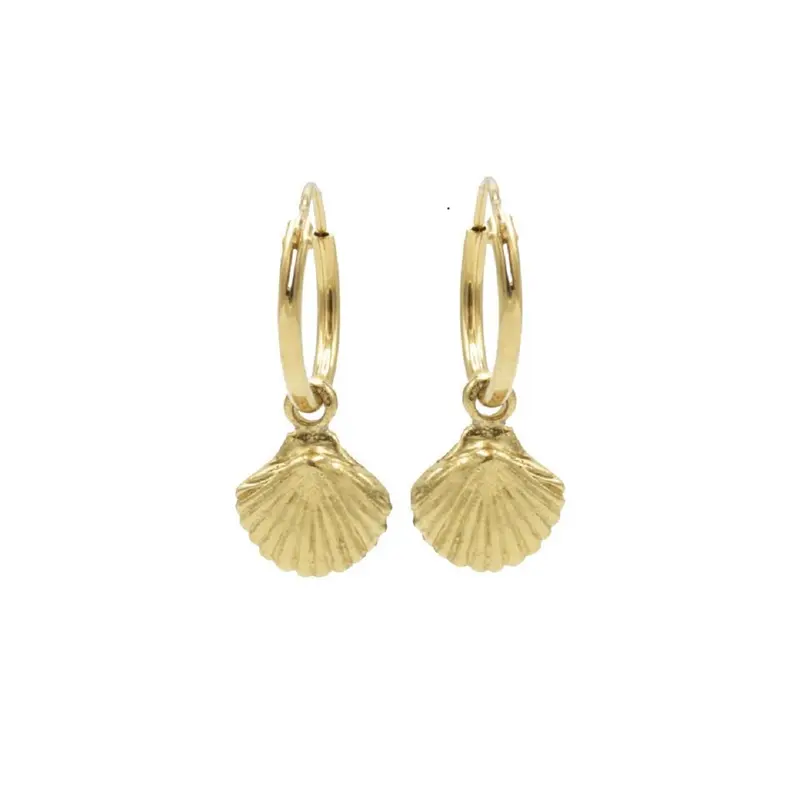 Karma Symbols oorbel Shell