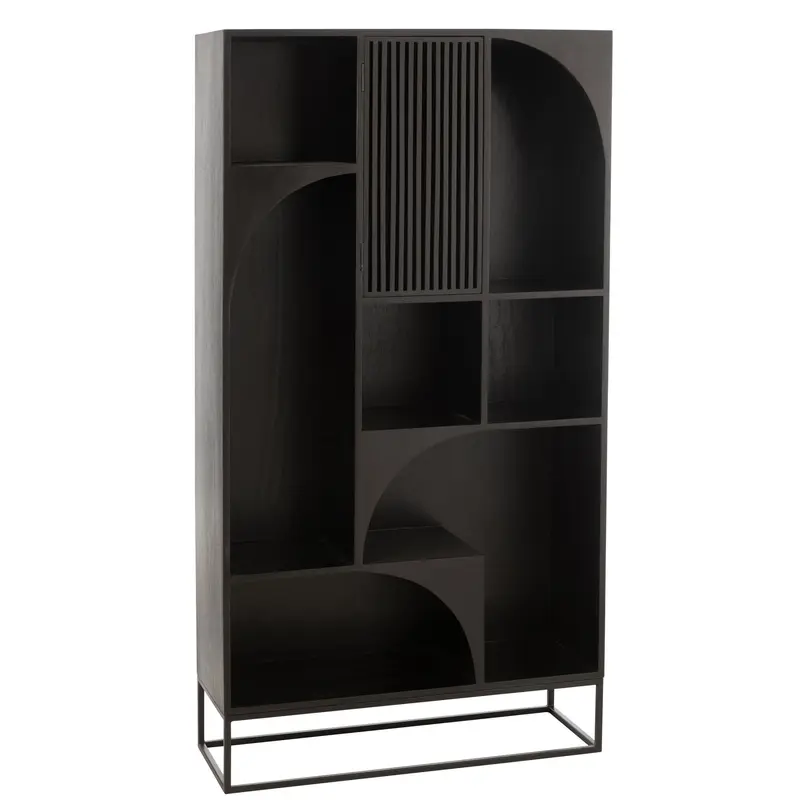 Kast Mode Mango Hout/Mdf Zwart J-Line