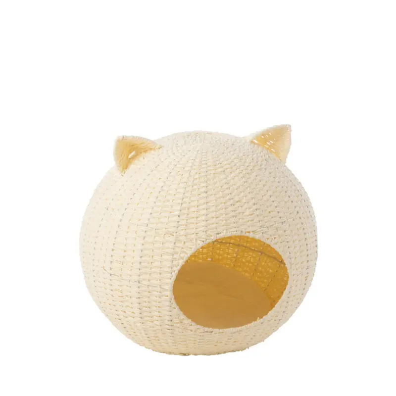 Kattenmand Kattenoren Papier Wit J-Line