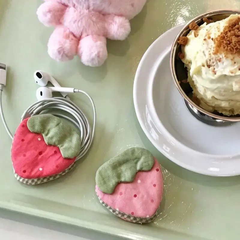 Kawaii Strawberry Wire Tidy