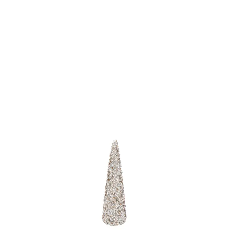 Kegel Pailletten Schuim Champagnekleurig Small H46cm J-Line