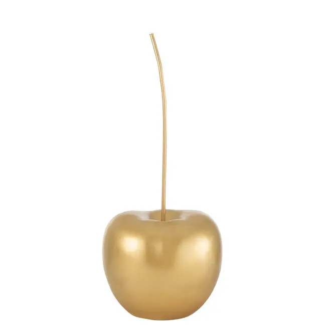 Kers Resine Goud Large 25.5x23x52.5cm