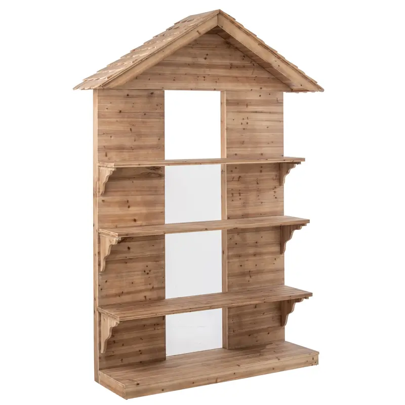 Kerst Rek Chalet Multiplex Naturel H240cm J-Line