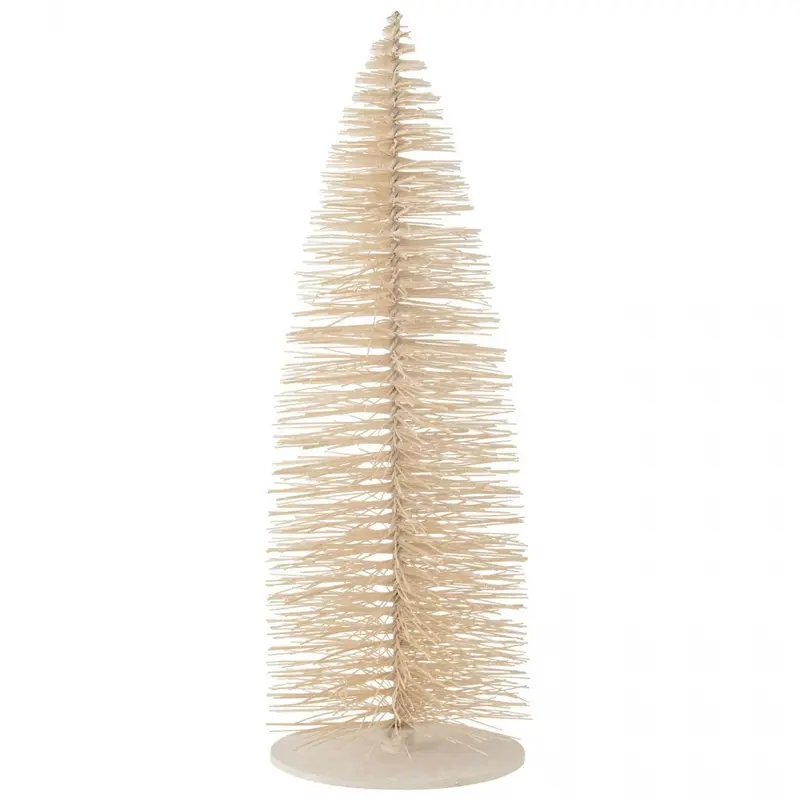 Kerstboom Decoratief Glitter Hout Wit Extra Large H140cm J-line