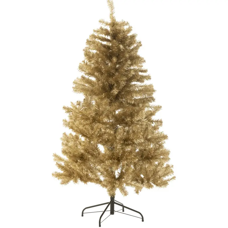 Kerstboom Kunstmatig Pvc Goudkleurig Medium H150cm J-Line