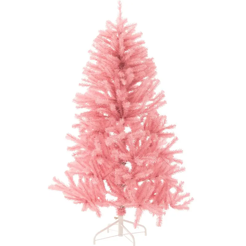 Kerstboom Kunstmatig Pvc Roze Medium H150cm J-Line