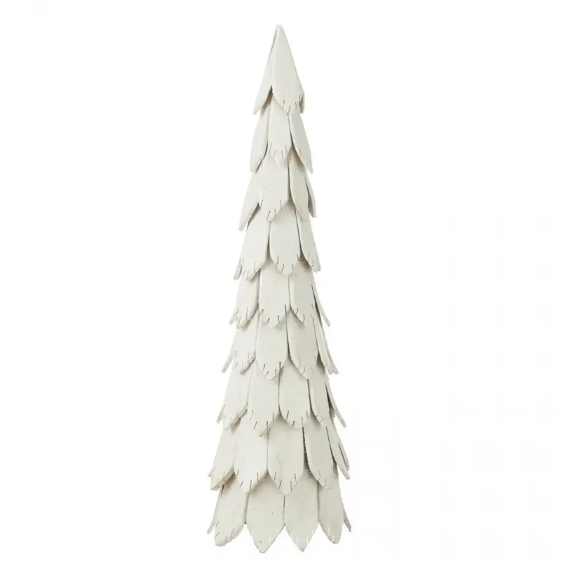 Kerstboom Stukken Hout Wit Large H120cm J-Line
