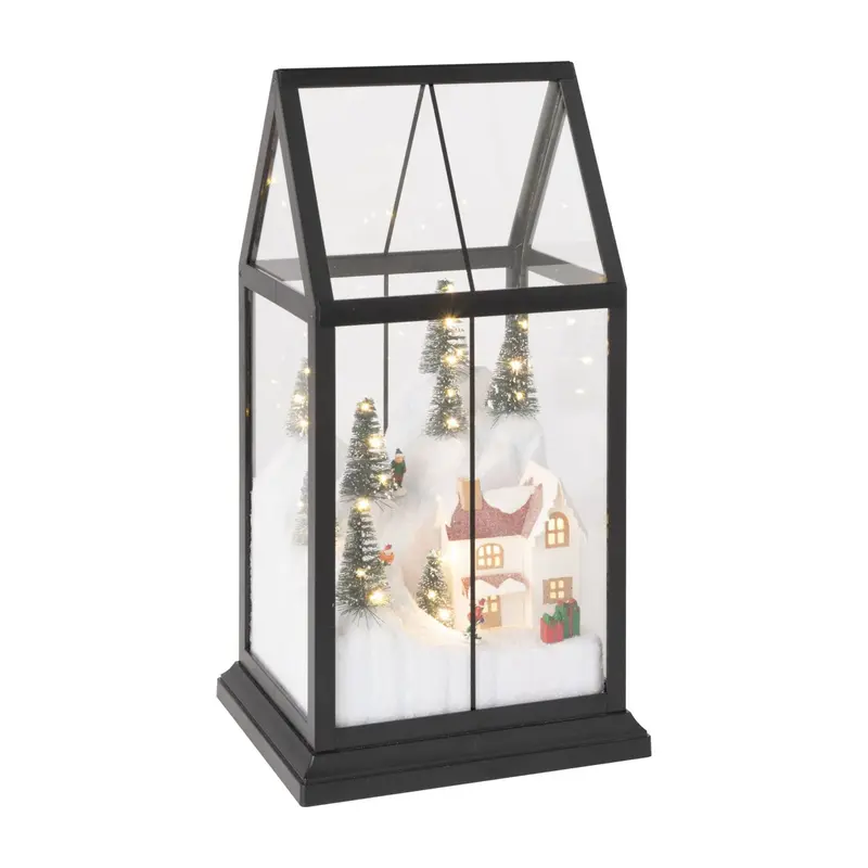Kerstdorp Led Glas Multicolor Small J-Line