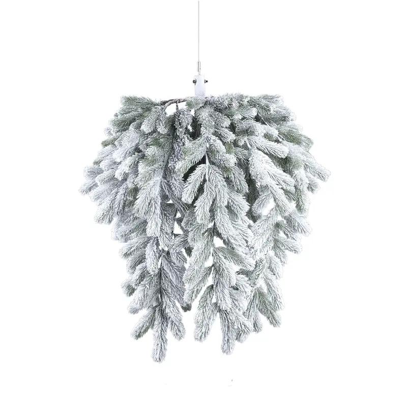 Kersthanger Rosamond - 60x60x80 cm - Pvc - Wit PTMD