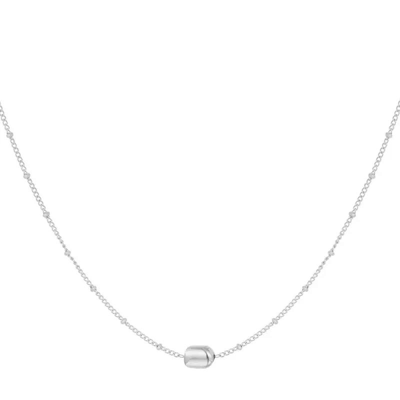 Ketting Bolletjes zilver