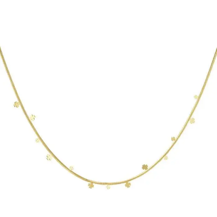 Ketting Klaver party goud